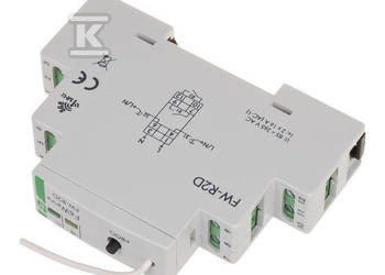 DOUBLE SWITCH 2 kanałowy przekaźnik Wi-Fi 230 V na szynę DIN