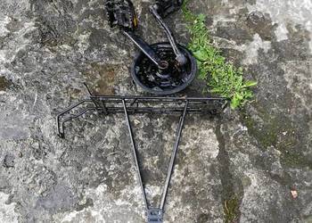 Bagażnik koło zębate mechanizm korbowy korba do roweru w prz