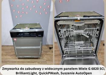 Zmywarka z widocznym panelem Miele G 6820 SCi, QuickPWash, AutoOpen