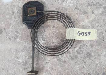 G035 Gong spiralny starego zegara kominkowego bufetowego stołowego