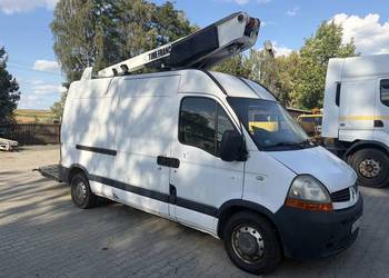 Renault master podnośnik koszowy zwyżka pali jeździ 2.5 dci