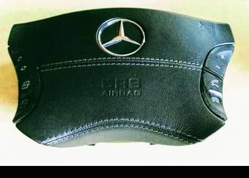 Poduszka kierowcy Mercedes S600 W220- 3 szwy, czarna. Rarytas!
