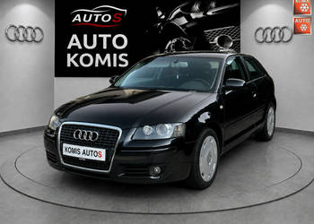 Audi A3 3-drzwiowe Audi A3 8P 1.6 MPI 101KM Czarna Niski Przebieg Klimatro…