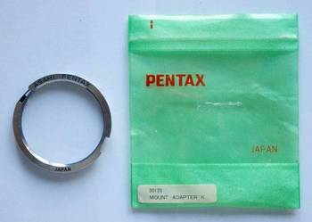 Pentax adapter mocowania obiektywów manualnych K-M