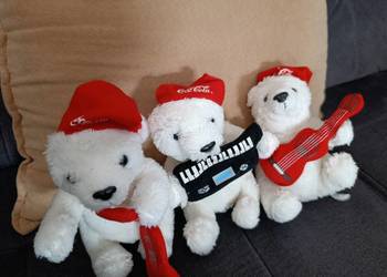 misie zestaw coca cola zabawka pluszowa maskotka pluszak