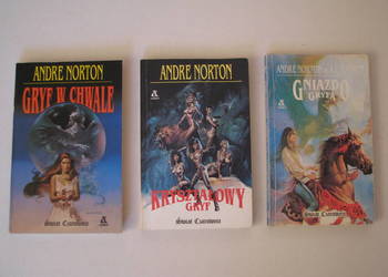 Andre Norton Kryształowy Gryf, Gryf w chwale, Gniazdo Gryfa, Wydanie I