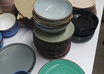 Porcelana  kamionka Vintage nowe ręcznie malowane.