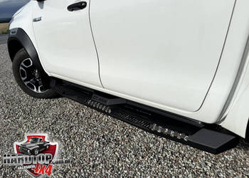 Progi Stopnie boczne Heavy Duty - Toyota Hilux 2015+