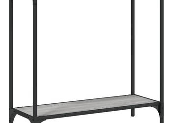 Stolik konsolowy szary dąb sonoma 75x305x75 cm WM-837710