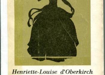 WSPOMNIENIA - HENRIETTE LOUISE D'OBERKIRCH