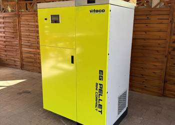 Piec / kocioł na pellet 24 kW VITECO EG PELLET MINI COMPACT B | ZASOBNIK