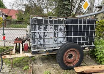 Beczkowóz do podlewania warzyw owoców