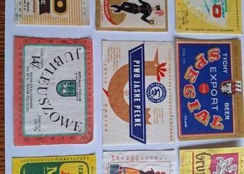 Sprzedam odklejane etykiety od piwa