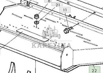 John Deere 9780CTS 9780HM 9780 CTS Podpora AZ54917
