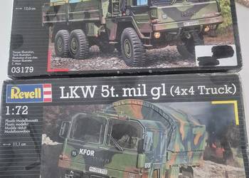 MAN LKW  5t i 7 t , 1/72 revell ,nowe 4x4 6x6