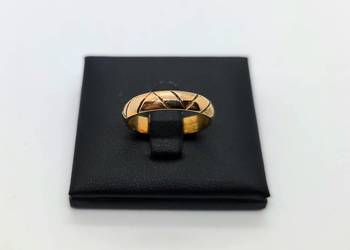 Złota obrączka próby 585 - 3,78g (Rozmiar 14)