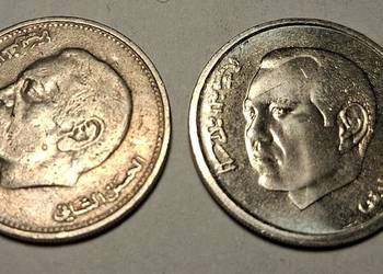 Monety marokańskie dirham 2 szt.