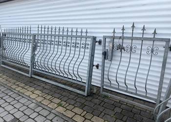 Brama, furtka i przęsła OCYNK – ciężkie, 9 metrów zestaw Brama, furtka i przęsła OCYNK – ciężkie, 9 metrów zestaw