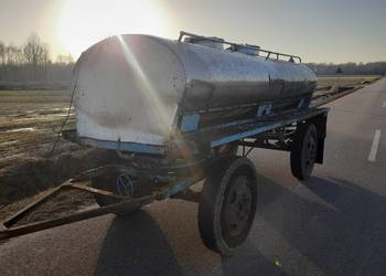 Beczka 4000l kwasówka na wodę na przyczepie