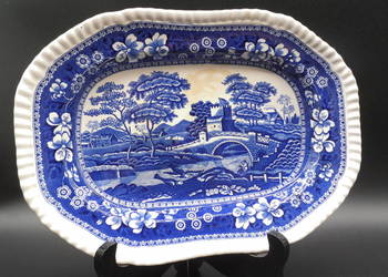 Półmisek porcelanowy Spode z kolekcji "Tower Blue"
