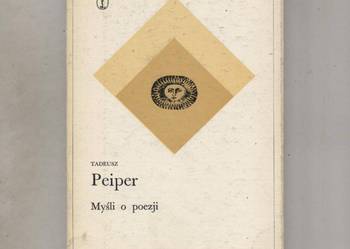 Myśli o poezji - Peiper