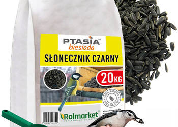 KARMA DLA PTAKÓW zimujących SŁONECZNIK czarny na zimę 20kg