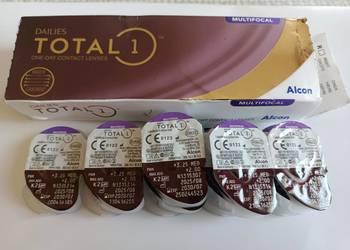 Soczewki kontaktowe TOTAL 1 ( +4,25 I +3,25 )