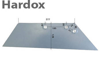 Lemiesz 300hektarów HARDOX DG545/P części do pługa REGENT