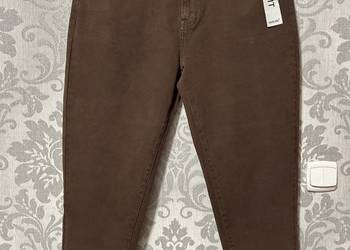 Czekoladowe dżinsy Mom Fit 3XL Moon Girl