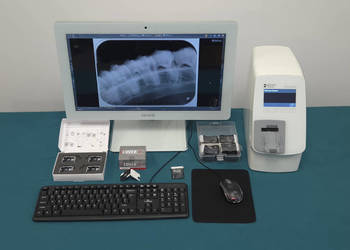 Skaner płytek obrazowych RTG Sirona Dentsply Xios Scan do rentgena