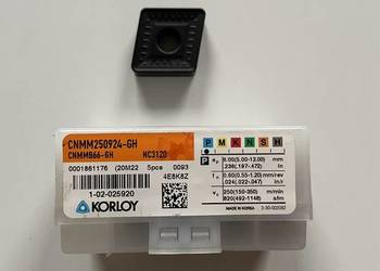Płytki KORLOY CNMM250924-GH NC3120 Płytki KORLOY CNMM250924-GH NC3120