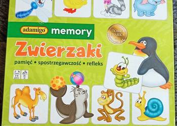 Gra memory zwierzaki Adamigo