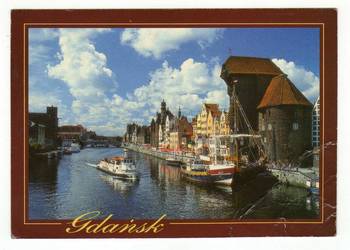 GDAŃSK DŁUGIE POBRZEŻE ŻURAW