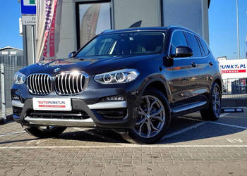 BMW X3, 2021r. || Skóry || 4x4 || 190 KM || Ambient || LED || FV23%