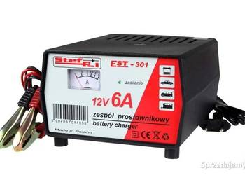 Prostownik 12V/6A Stef-Pol EST-301