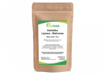 Herbatka Lipowo-malinowa 50g