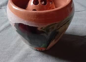 Ceramiczna ikebana - pikasiak, PRL.