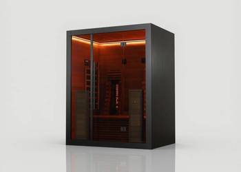 Sauna wewnętrzna infrared Hekla 160 2-osobowa Wi-Fi ThermoAspen NOWOŚĆ!