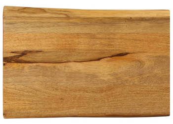 Blat stołu 70x40x38 cm naturalna krawędź lite drewno mango WM-370777