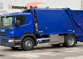 SCANIA P 230 śmieciarka 14 m3 NTM 2 k