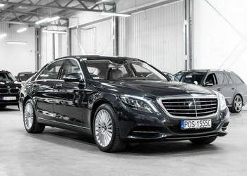 Mercedes S 500 4Matic Long 4.7 V8 455 KM. Salon PL. Noktowizor. Kamery 360…