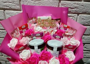 Bukiet ze słodyczy i miodów | Box prezentowy | Prezent na urodziny / imieni