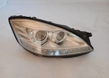 Mercedes s-klasa w221 lift lampa prawa reflektor bi xenon led ils night vis