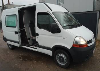Renault Master 2009r 2.5 TD 6 osób brygadowy Serwisowany