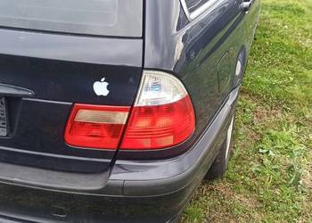 bmw touring tylnie lampy biale kierunki komplet 2 sztuki