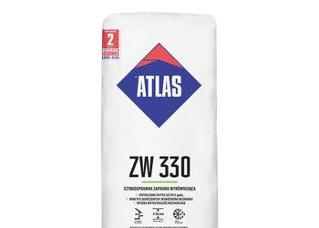 ATLAS ZW 330/25KG - szybkosprawna zaprawa wyrównująca