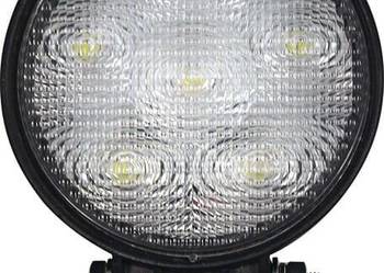 Lampa robocza LED, okrągła, 18W 1440 lm 10/30V światło rozproszone 6 LED g…