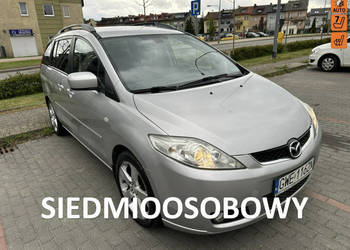 Mazda 5 7 miejsc, klimatronik, tempomat, hak, mocny silnik 143KM I (2005-2…