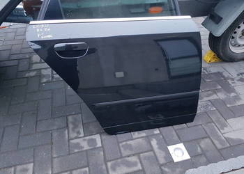 AUDI A4 B6 KOMBI 2003 DRZWI PREWA TYL CZARNE  LZ9W