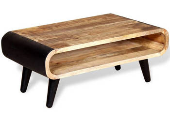 Stolik kawowy z surowego drewna mango 90x55x39 cm WM-244008